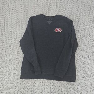 SF 49ers Antigua Crewneck Sweatshirt